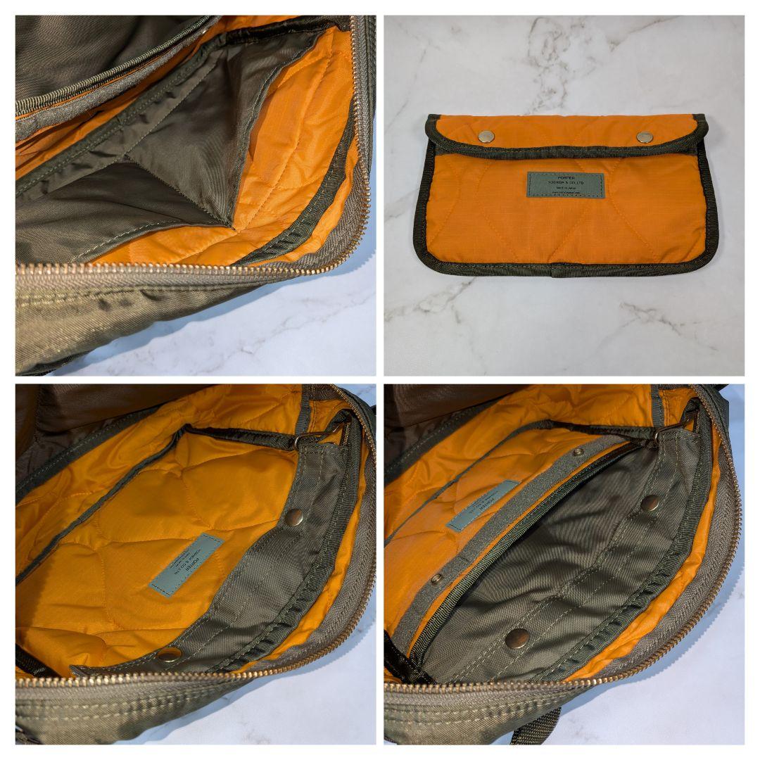 PORTER ポーター フォース ショルダーバッグ（S） オリーブドラブ 日本製