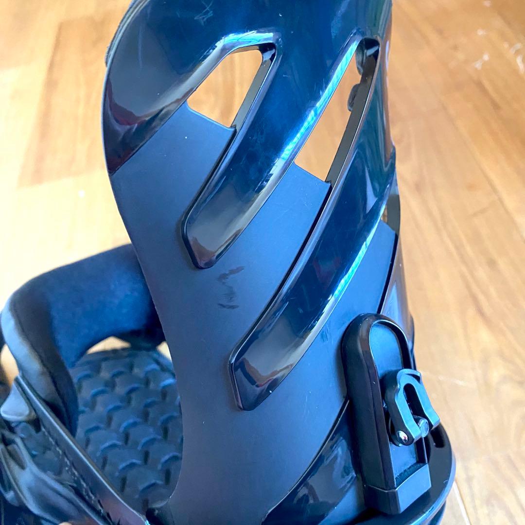 美品 SALOMON RHYTHM サイズM スノーボード ビンディング 黒