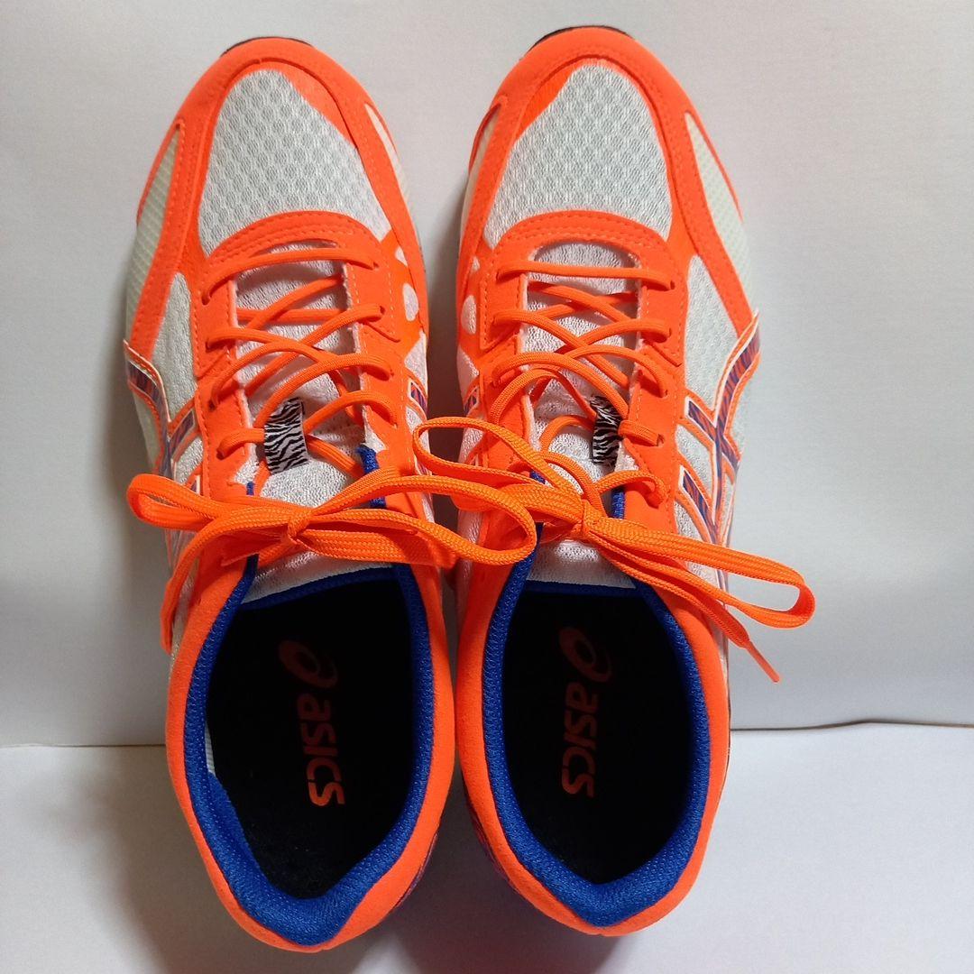 (未使用品) アシックス ヒートレーサー オレンジ 27cm