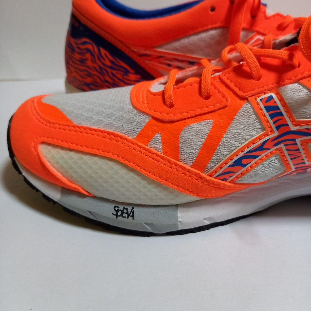 (未使用品) アシックス ヒートレーサー オレンジ 27cm