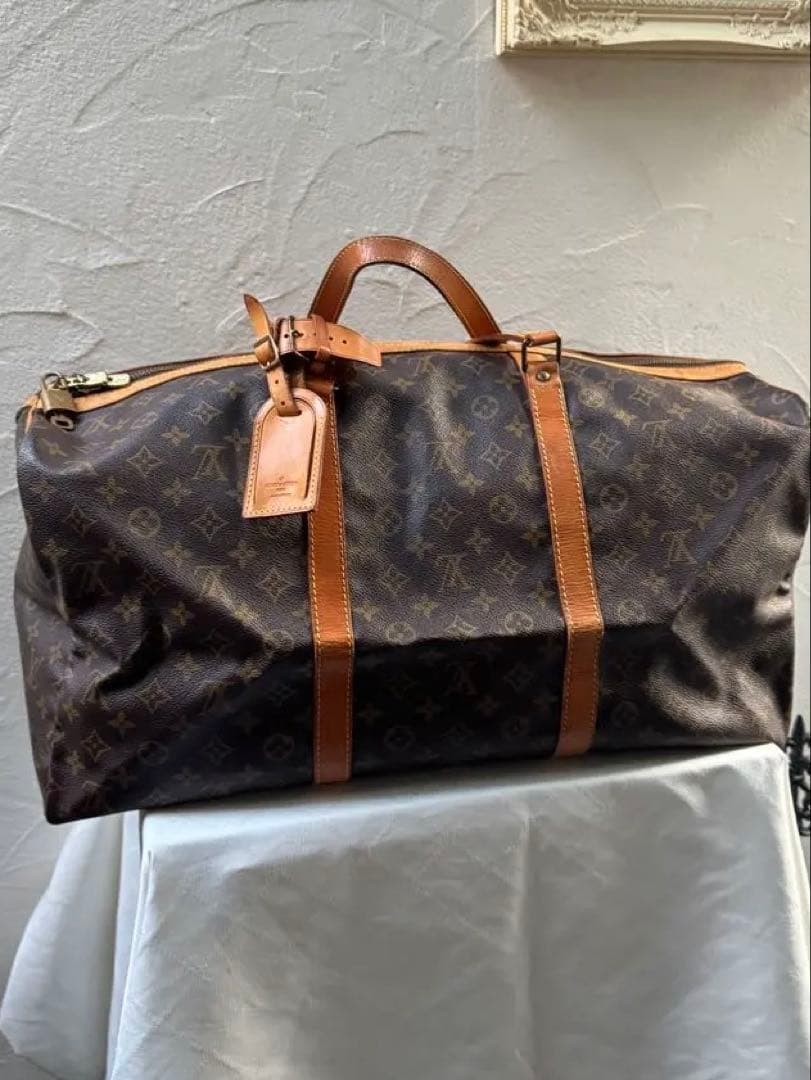 中古　Louis Vuitton サックスプール　幅55㎝　ボストンバッグ