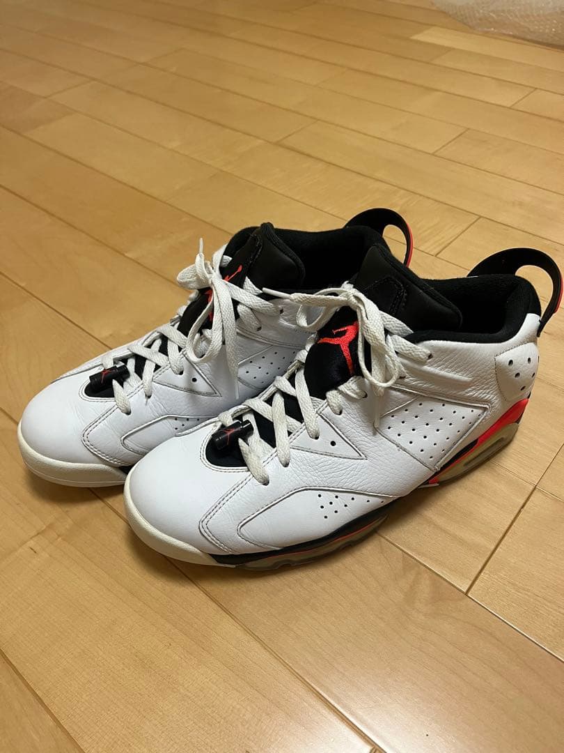 【美品】NIKE AIR JORDAN 6 LOW “INFRARED”