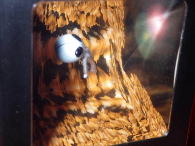 90'S★宇宙人★マジックバンク★貯金箱★ビンテージ★UFO★トリックアート