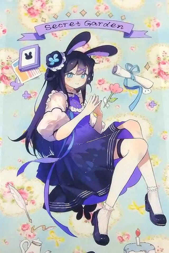 J823＃兔灵契约(晶透)Komos空物馆切り売り海外人物マステ女の子