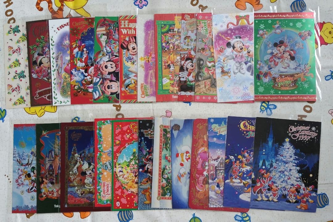 ディズニーポストカードまとめ売り　TDL　TDS　シーズンイベント　おまけ付き！