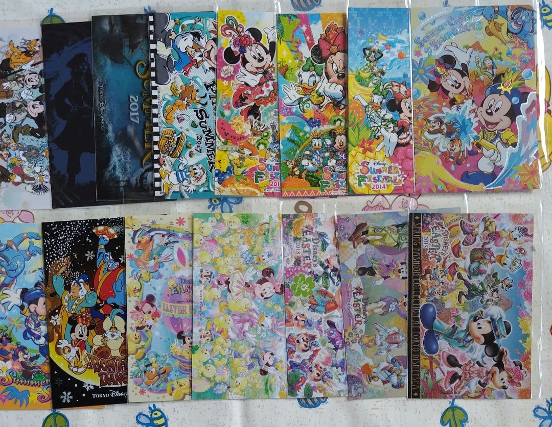 ディズニーポストカードまとめ売り　TDL　TDS　シーズンイベント　おまけ付き！