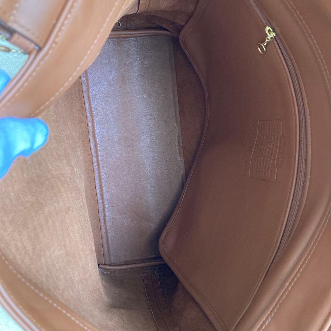 未使用に近い【COACH】オールドコーチ　ショルダーバッグ　レザー　4140