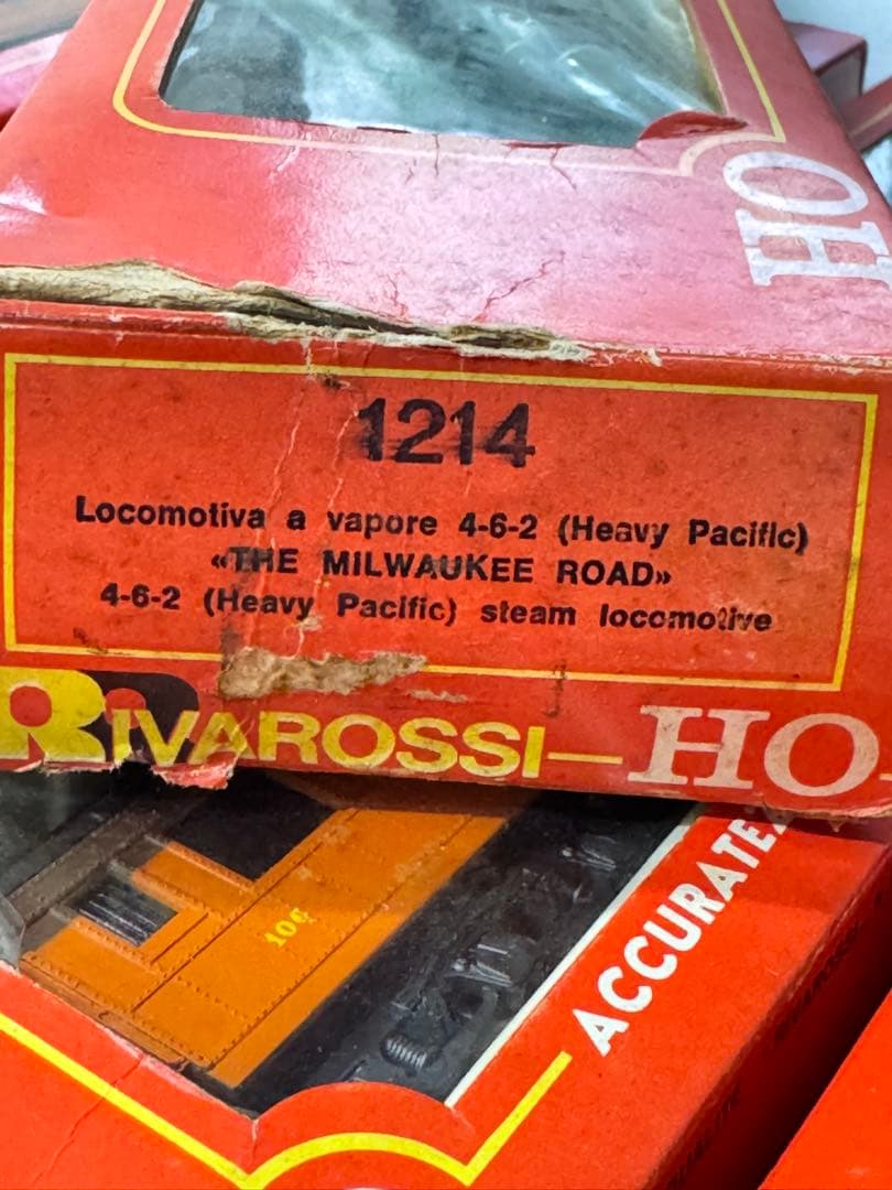 リバロッシ HOゲージ　ミルウォーキー鉄道 SL客車セット rivarossi