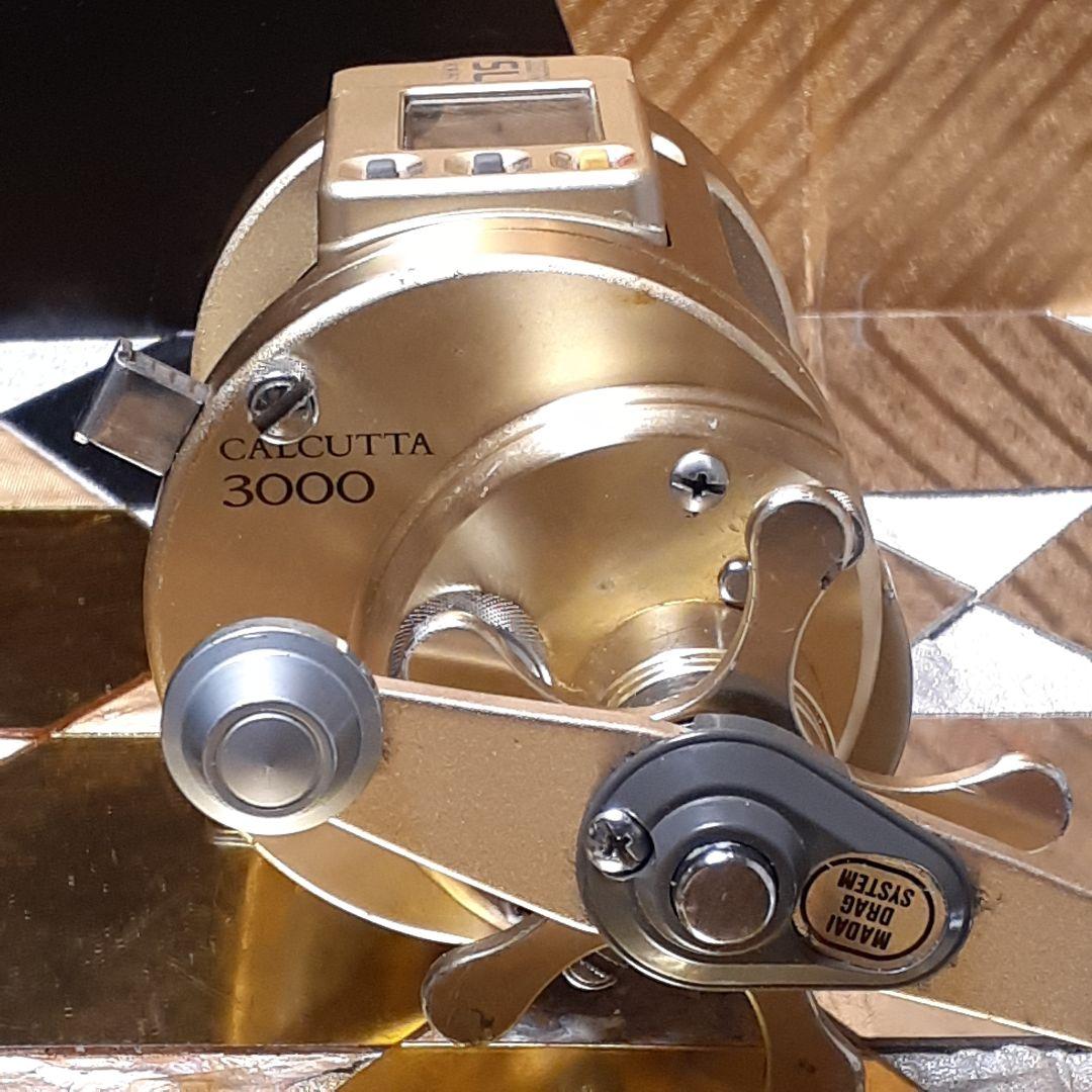 シマノ カルカッタ デジタナSLS 3000 船用 タイラバ ベイトリール