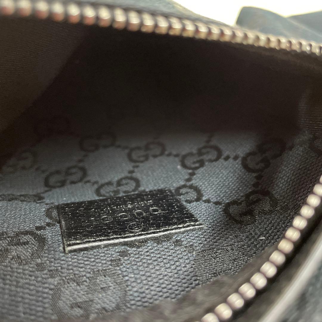GUCCI GGキャンバス　ウエスト・ボディバッグ