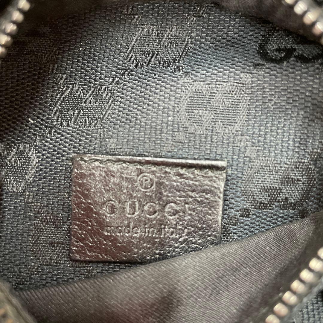 GUCCI GGキャンバス　ウエスト・ボディバッグ