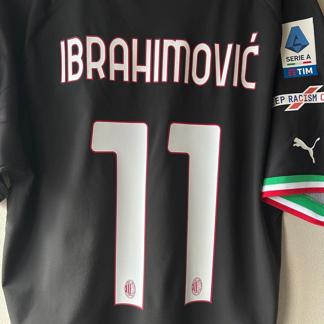 22-23 ミラン　イブラヒモヴィッチ　選手支給用　ユニフォーム　ラストゴール