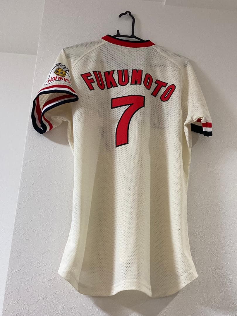 阪急ブレーブス　福本豊 選手　背番号７　復刻ユニフォーム