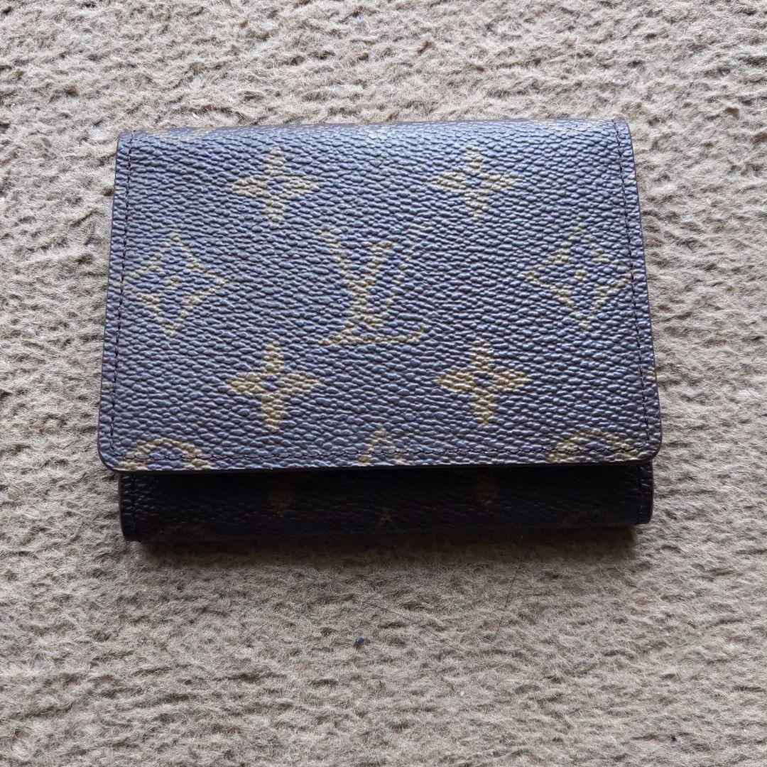 Louis Vuitton ダークブラウン 名刺入れ
