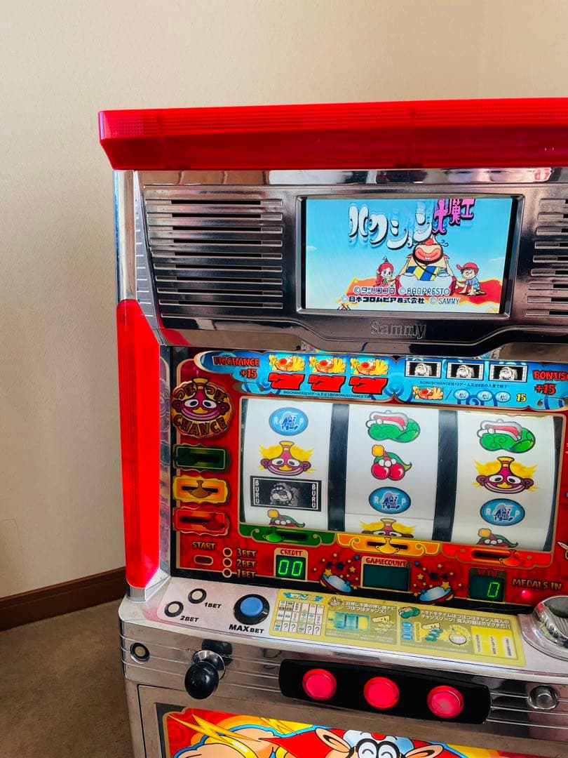 【希少】 パチスロ スロット 実機 ハクション大魔王 4号機