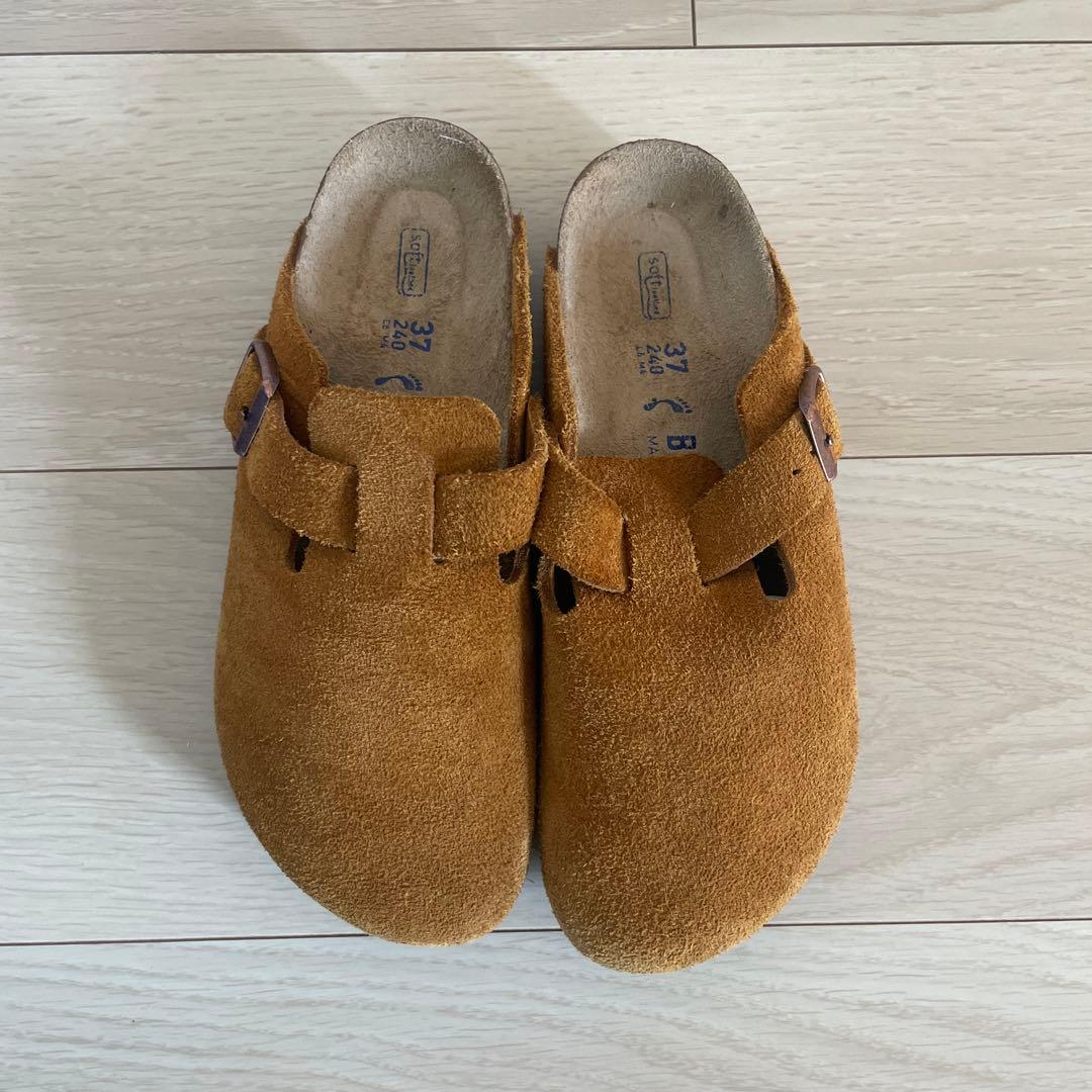 ビルケンシュトック　ボストン　37 ミンク　ブラウン