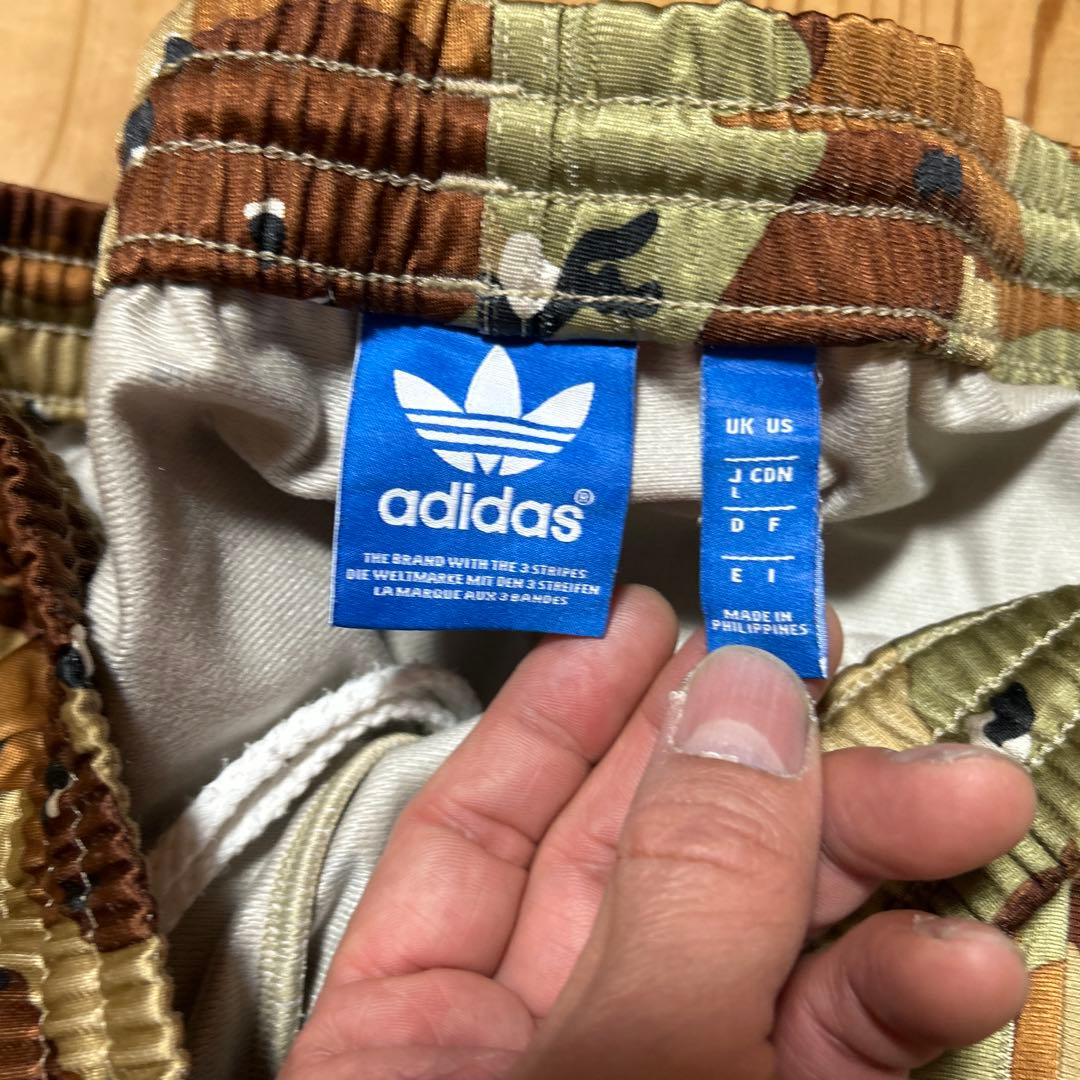 アディダス　セットアップ　サイズL 迷彩　ファイヤーバード　デザートカモ