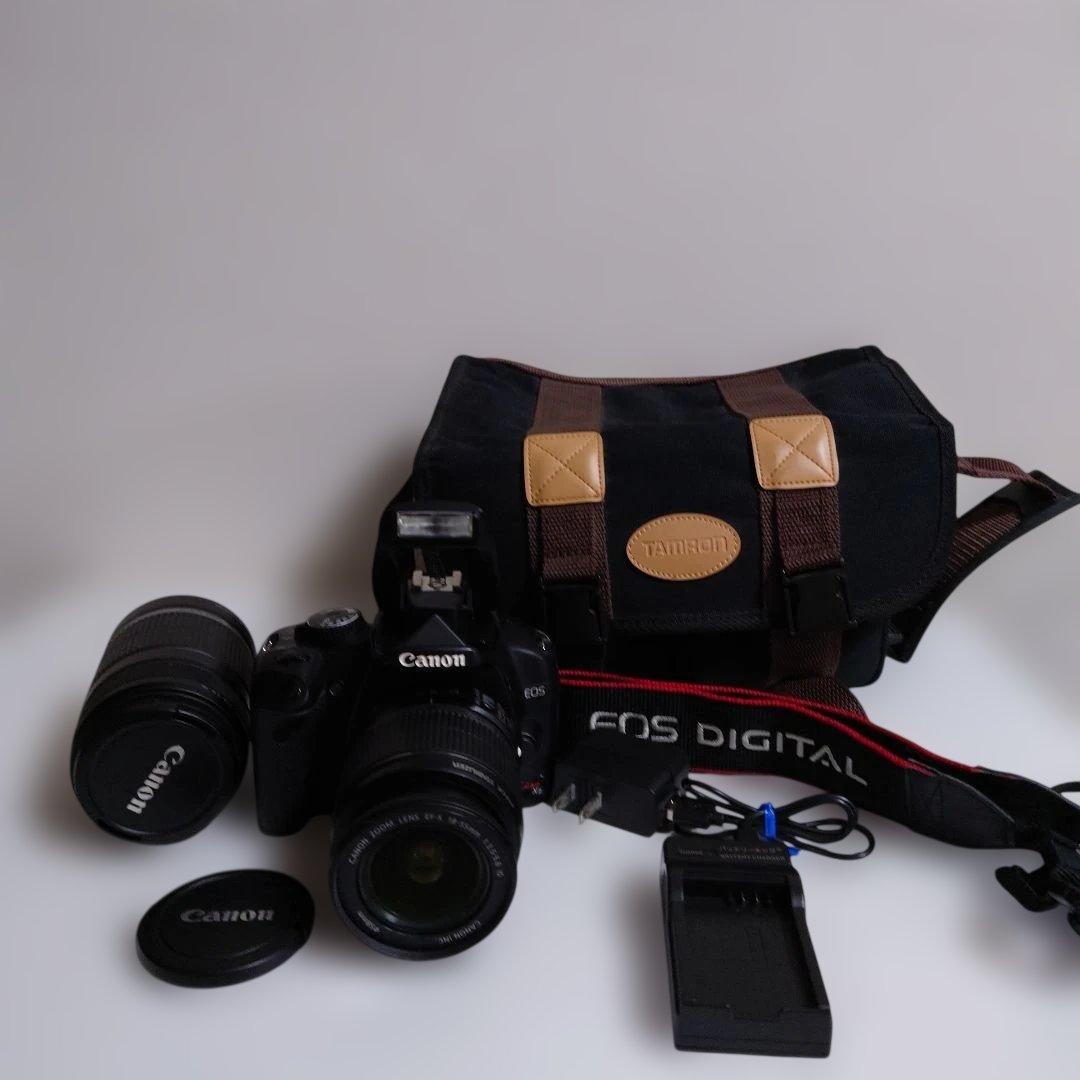 canon eos kiss x2　55-250mm 18-55mm