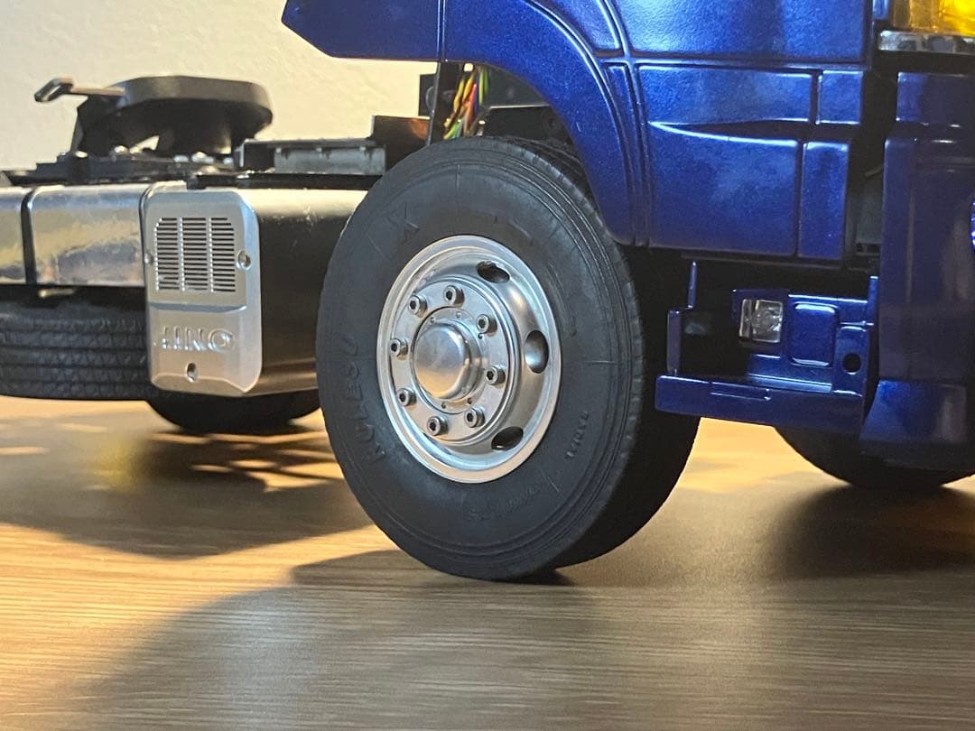 タ*カ様 タミヤ1/14 日野プロフィア700 Lesuシャーシ フルオペ MF