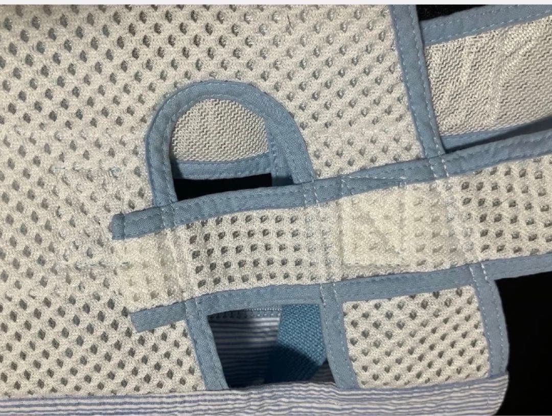 アイアンバロン 美品　介護用ハーネス 使用数日　かわいい水色です