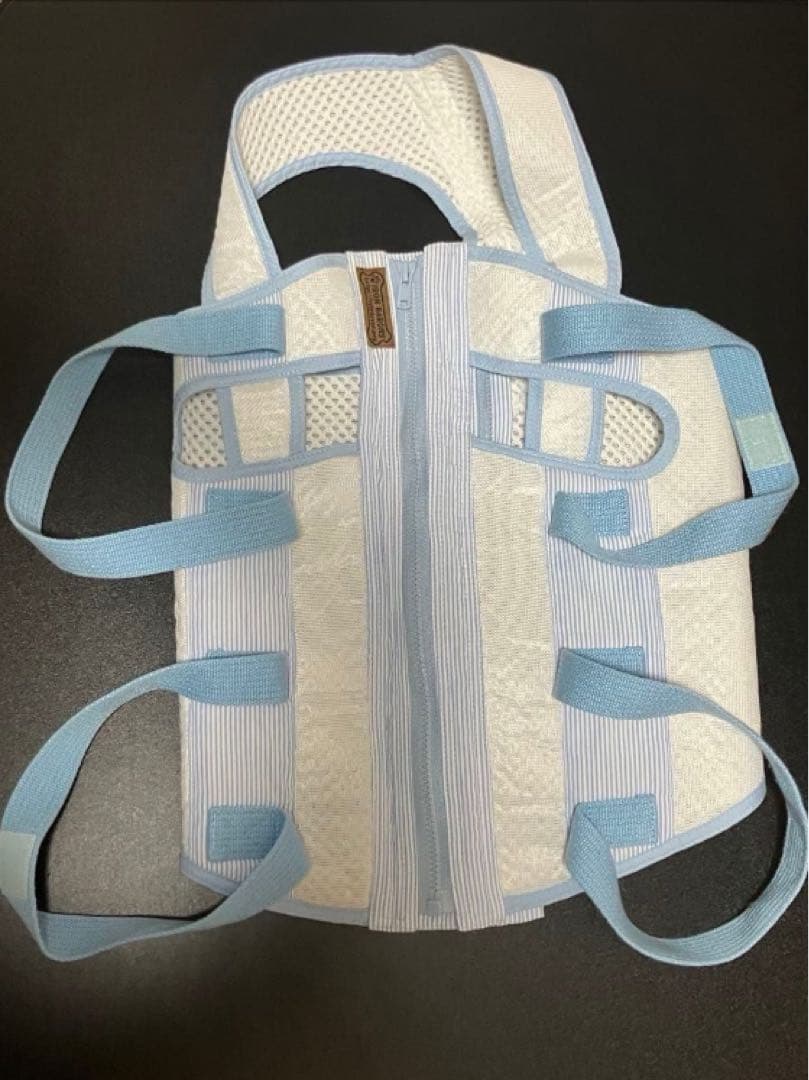 アイアンバロン 美品　介護用ハーネス 使用数日　かわいい水色です