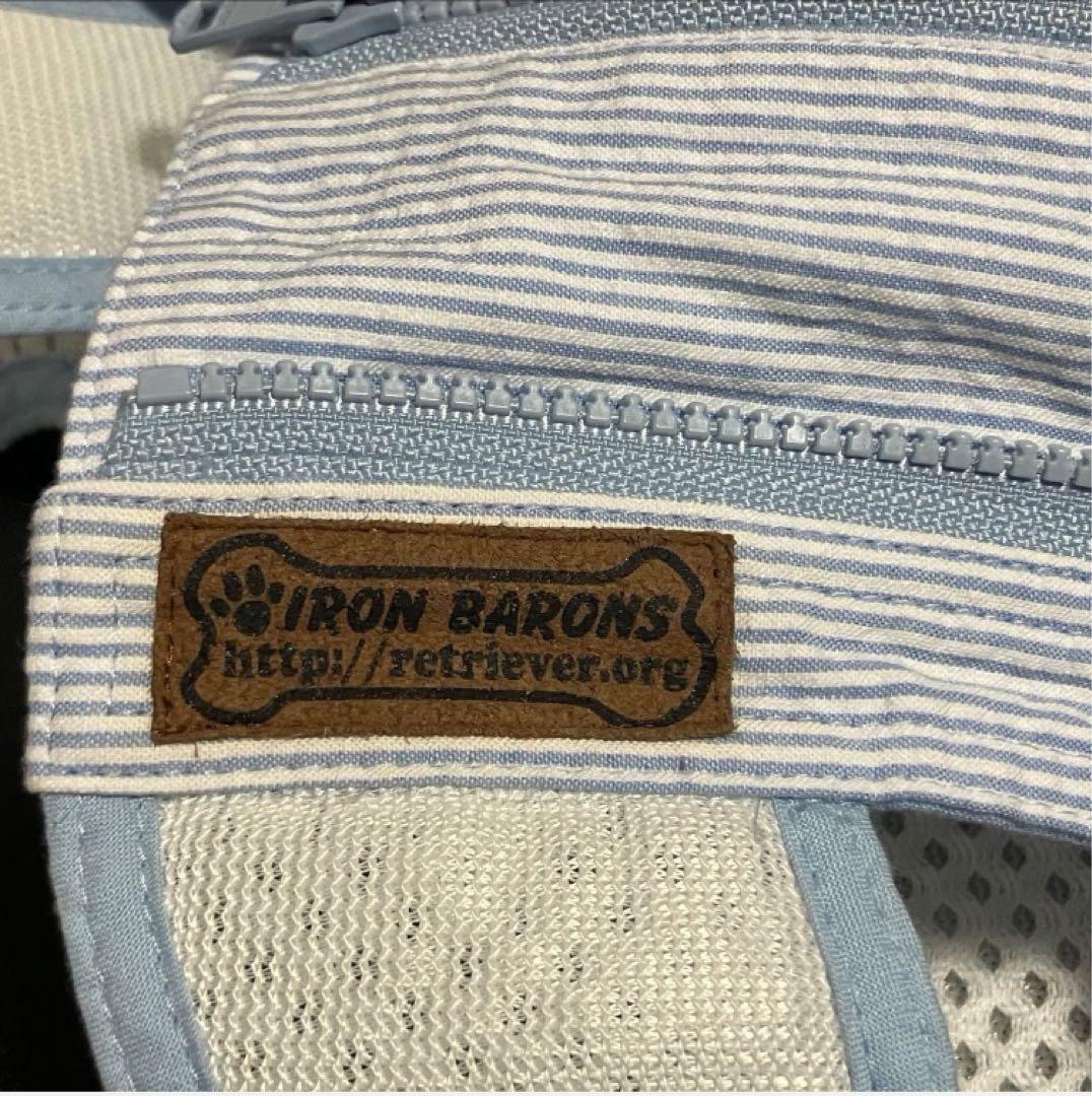 アイアンバロン 美品　介護用ハーネス 使用数日　かわいい水色です