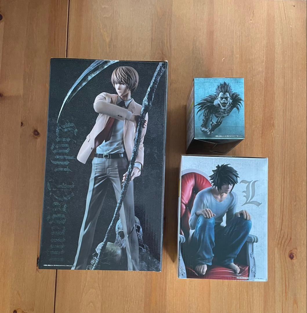 一番くじ デスノート DEATHNOTE A賞 夜神月 B賞 L D賞 リューク