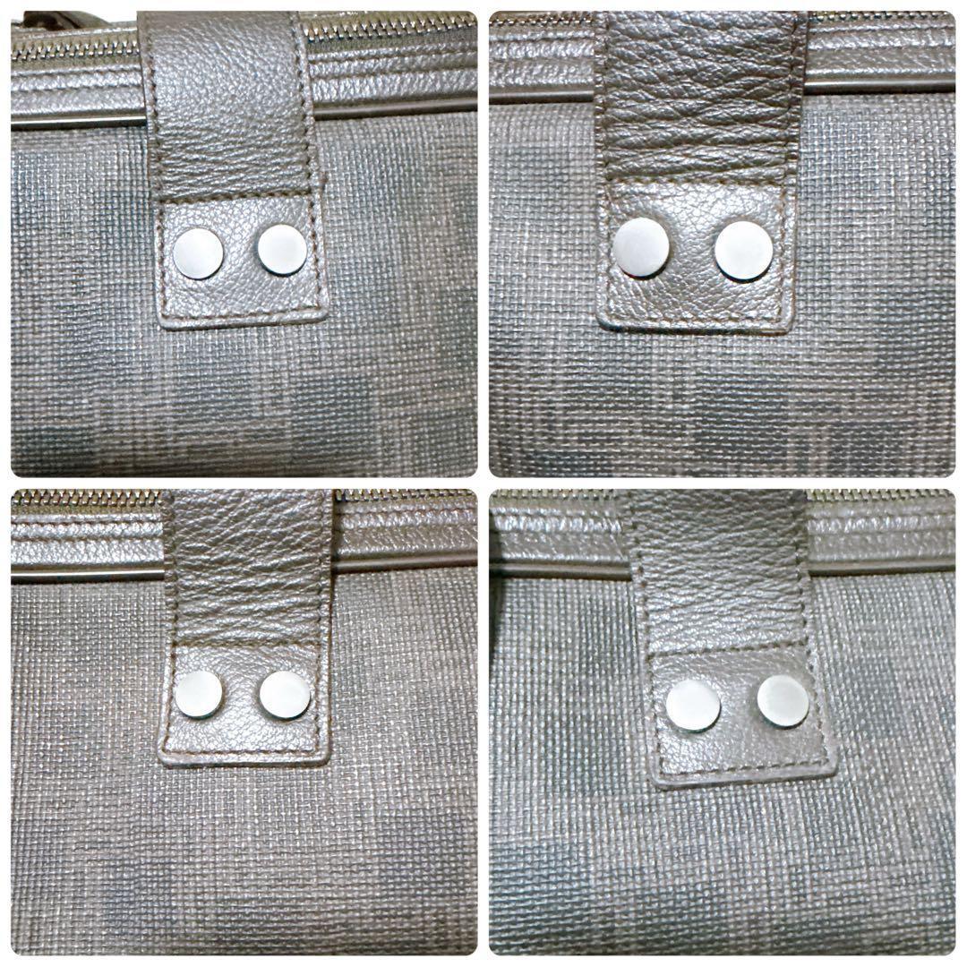 ダンヒル ビジネスバッグ 書類鞄 通勤 トラベルバッグ PVC レザー ブラウン