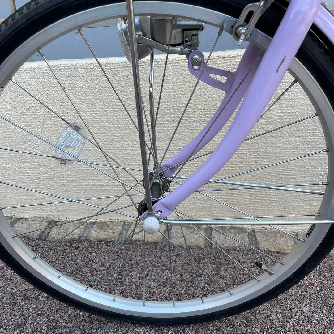 【手渡し限定】ブリヂストン　エコパル・モカ　22インチ　女の子　自転車