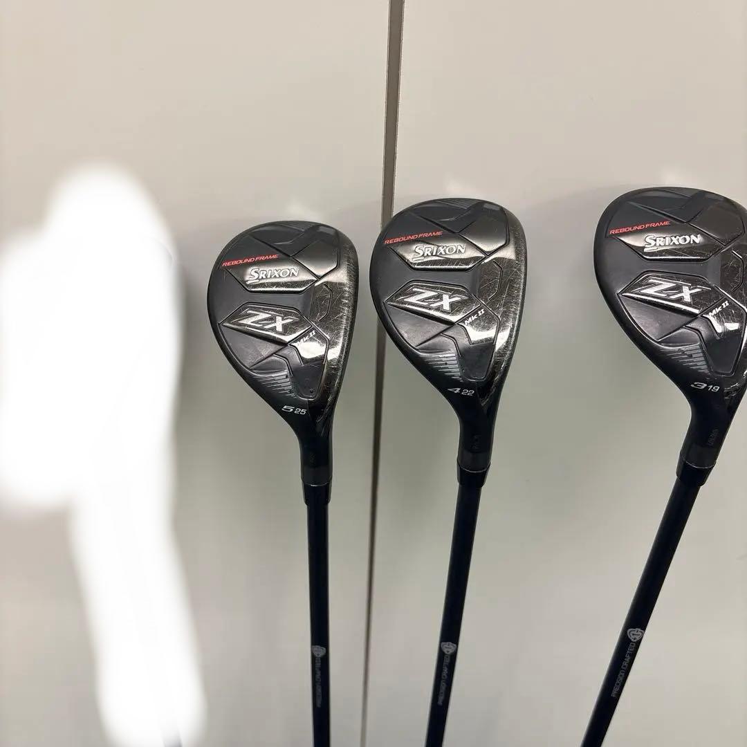 Srixon ZX MK II 5〜3ut 3本セット 単品15,000円