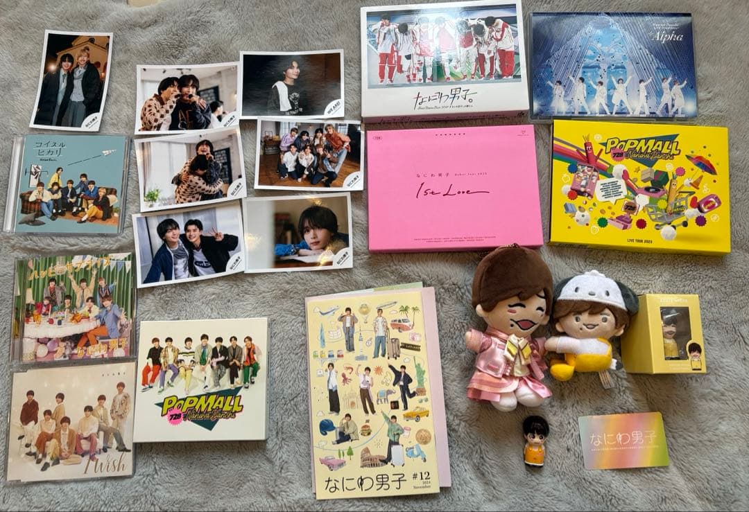 なにわ男子　bluray DVD CD 写真　ちびぬい　雑誌　まとめ売り