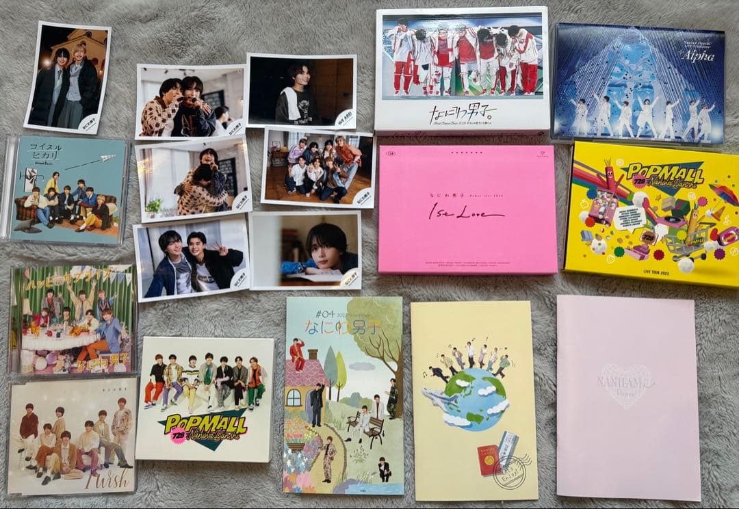 なにわ男子　bluray DVD CD 写真　ちびぬい　雑誌　まとめ売り