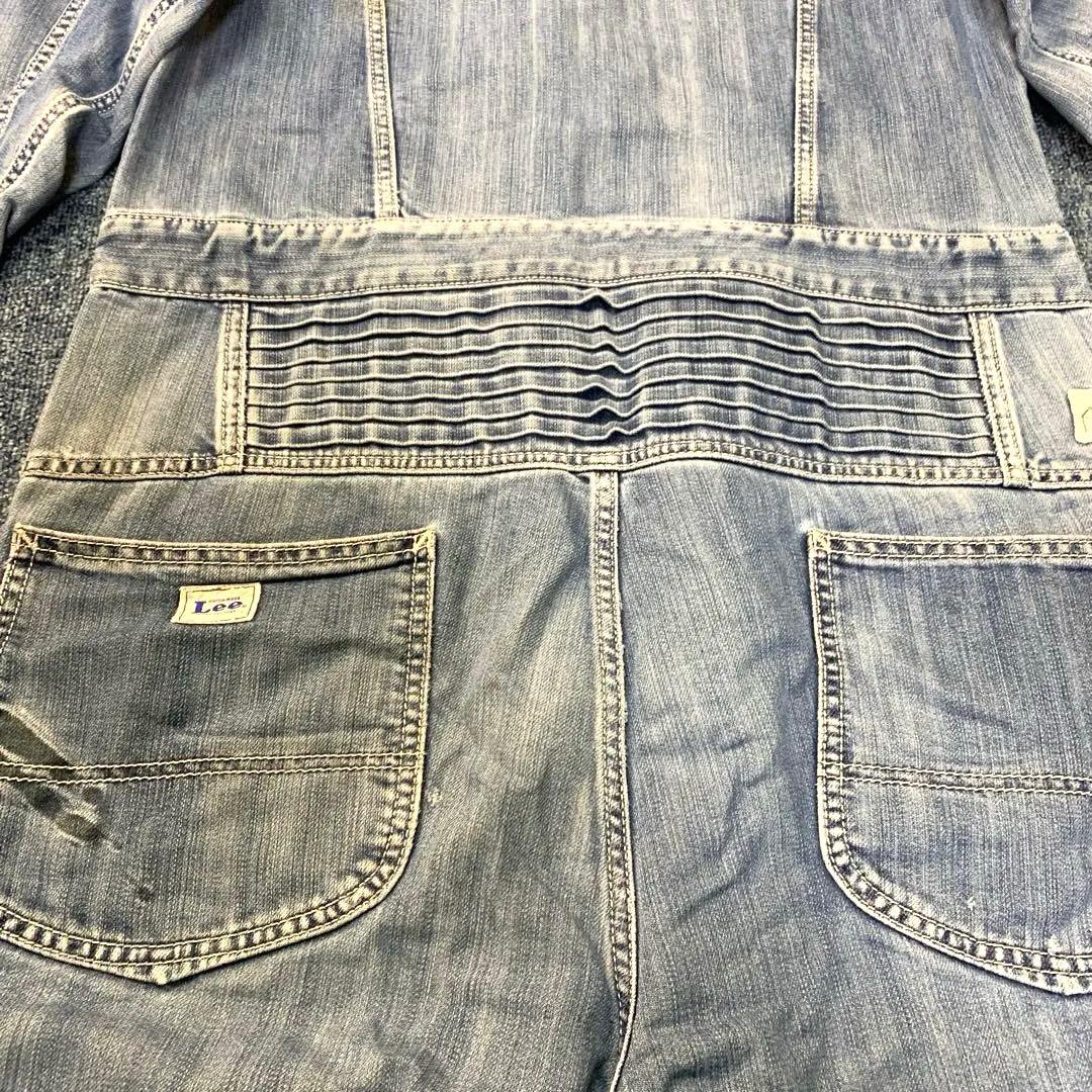 Lee デニムオーバーオール ブルー 古着 ビンテージ vintage