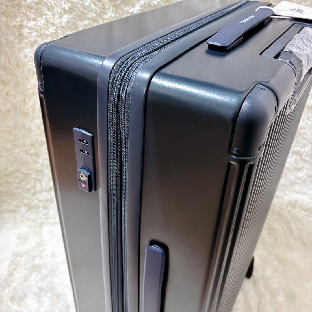 【ぼんす】美品 ユーエスポロ スーツケースキャリーバッグ ネイビー60L