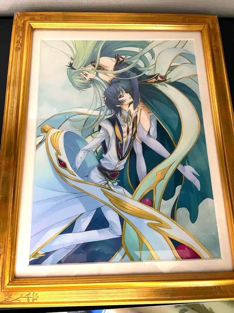 反逆のルルーシュR2 複製原画 ルルーシュ・ランペルージ&C.C. 木村貴宏