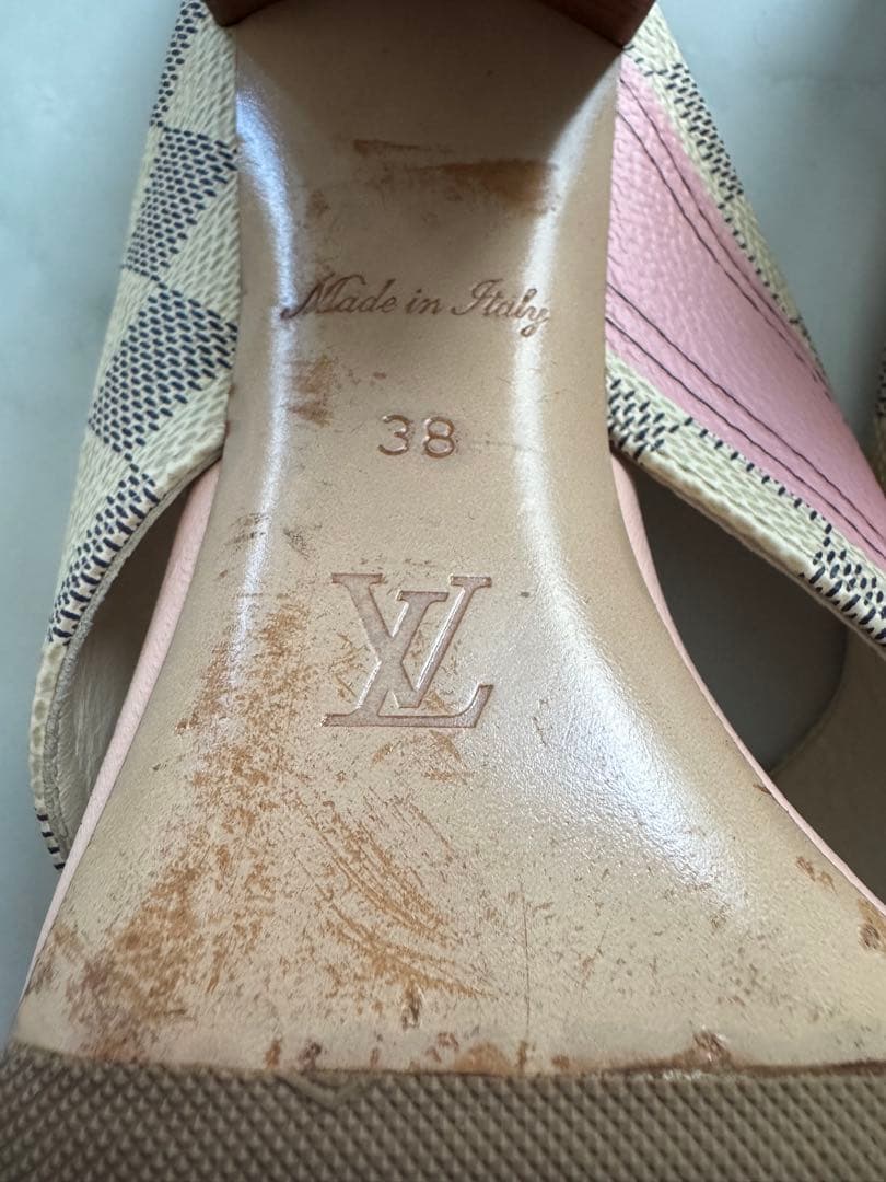 LOUIS VUITTON ルイヴィトン 希少　クロスストラップミュール