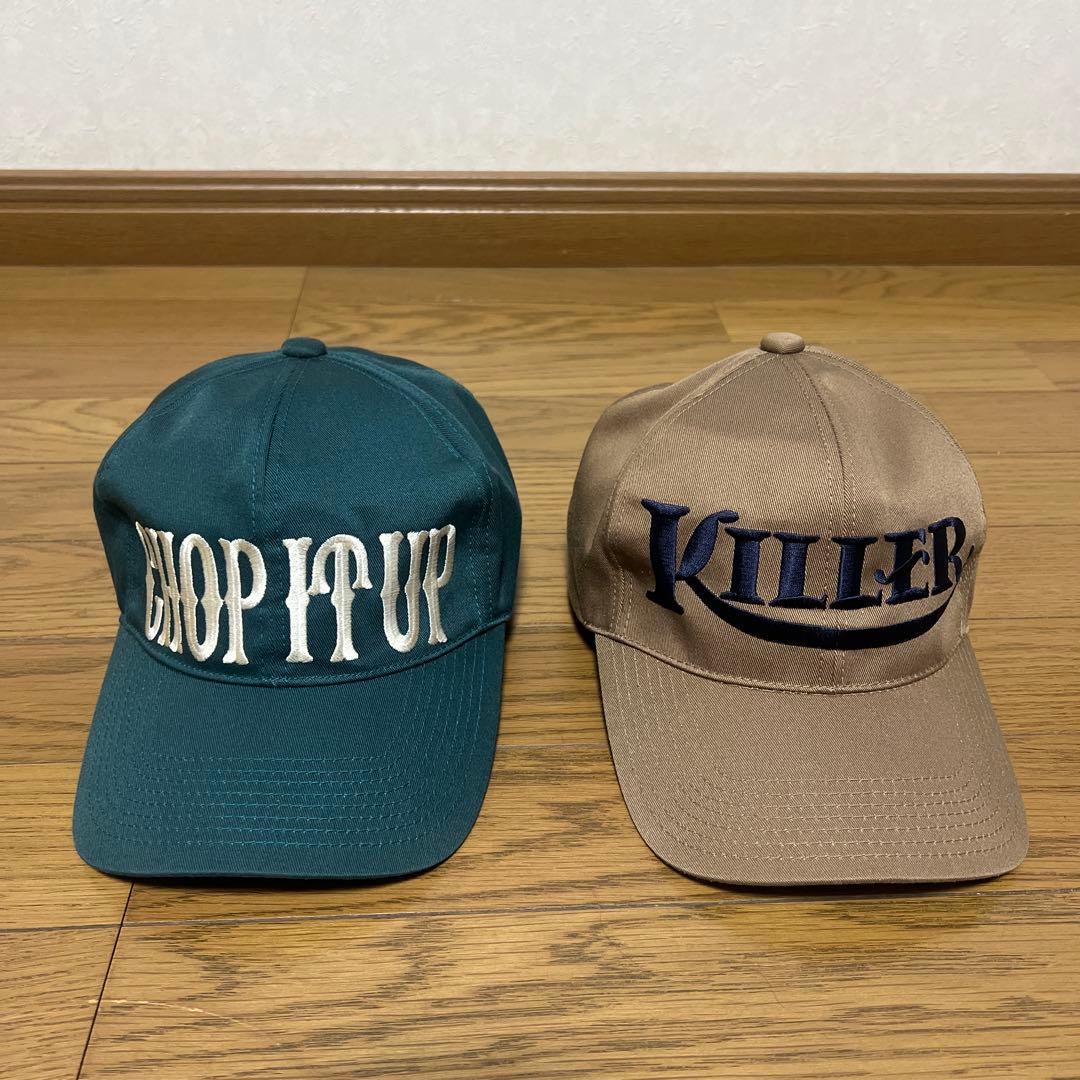 フリーホイーラーズ　キャップ2個 グリーン　ベージュ　美品