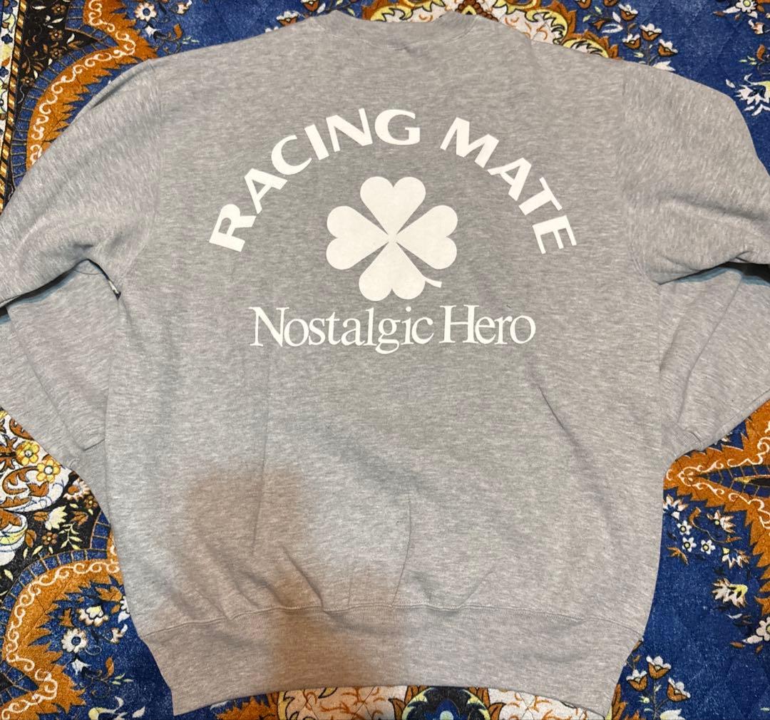 90s〜　USA製　LOOKタグ　スエットシャツ　ビンテージ　クローバープリント