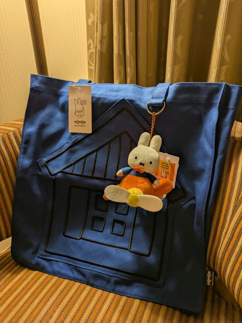 【ハウステンボス限定】ミッフィー　トートバッグ　キーチェーン　セット