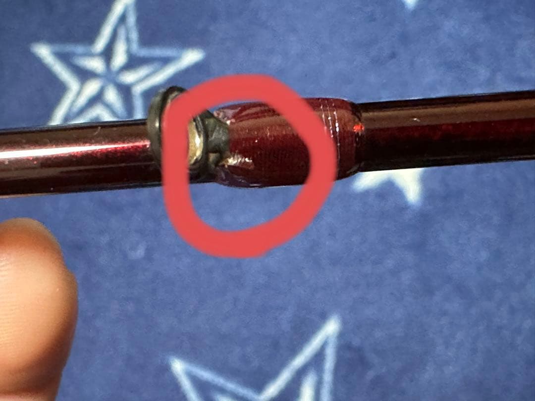 ダイワ　ハートランド　疾風74MH グリップカスタム