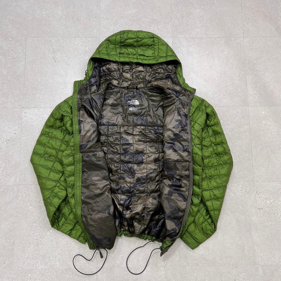 【廃盤】the north face down jacket green