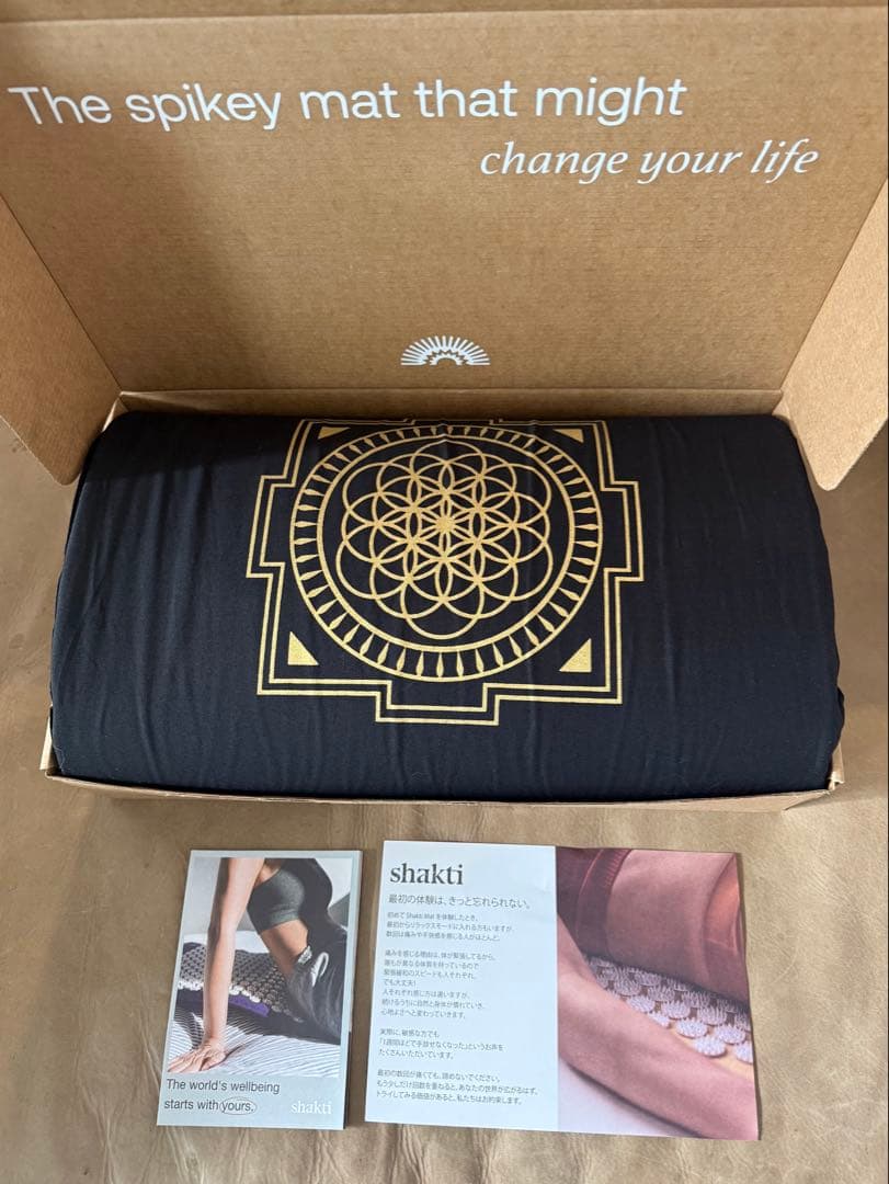 【正規品】shakti シャクティ　クラシックマット　ブラック　オリジナル