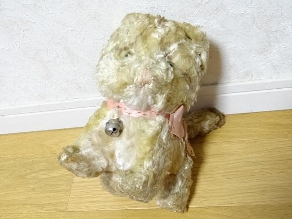 70年代 ビンテージ 猫 ネコ キャット ぬいぐるみ レトロ 昭和 当時物