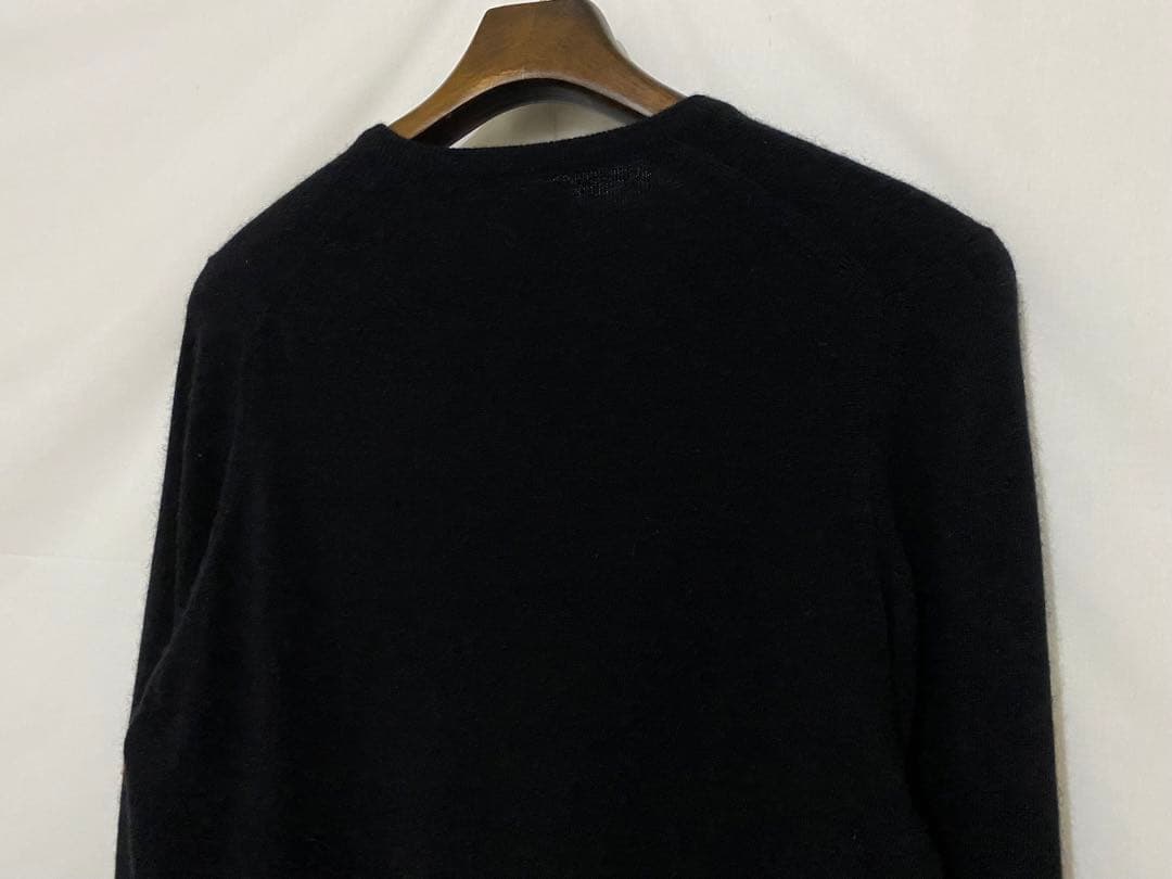 80s BALLANTYNE バランタイン カシミア ブラック 黒 40