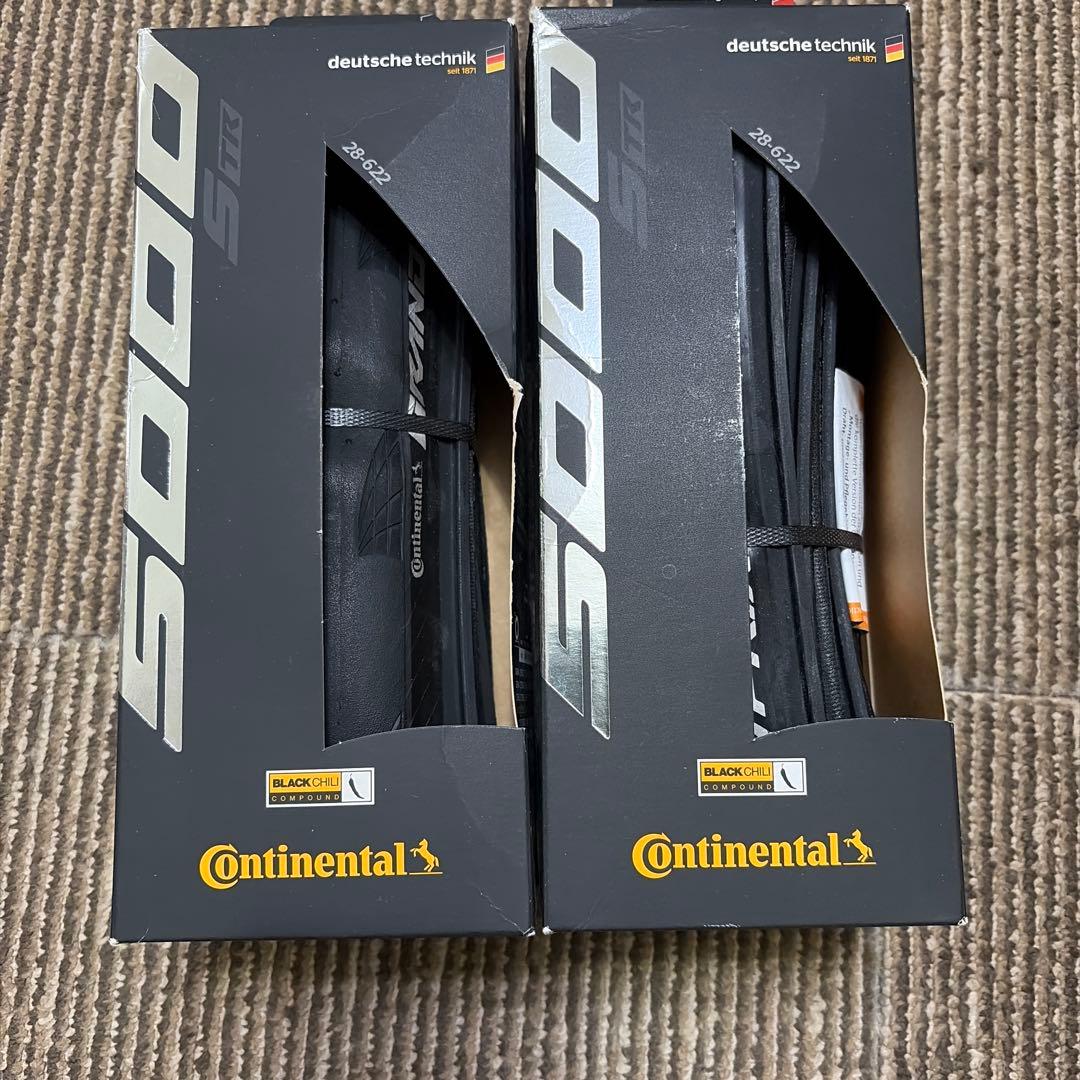 新品未使用 コンチネンタル GP5000S TR 28c 2本セット