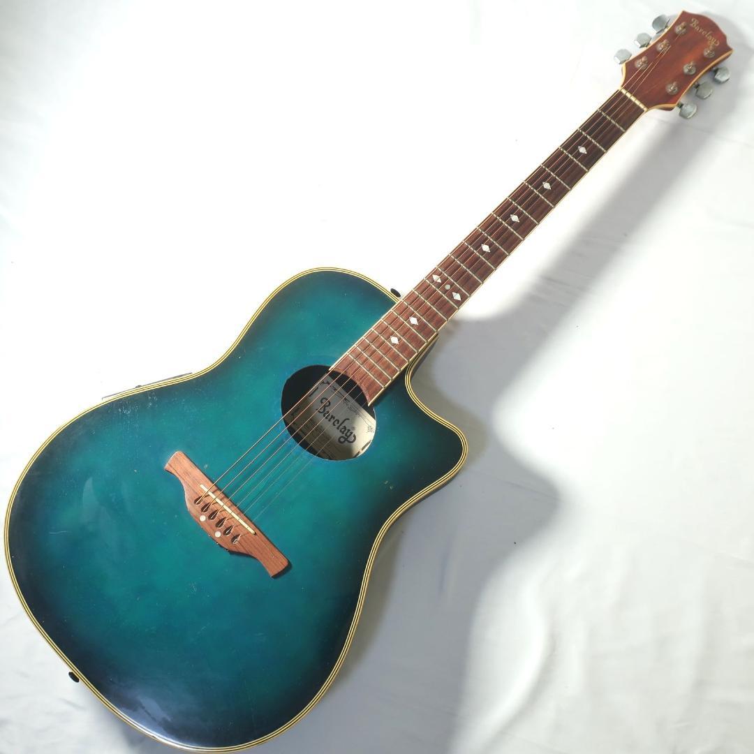 Barclay SA-350 エレアコ アコースティックギター ブルー