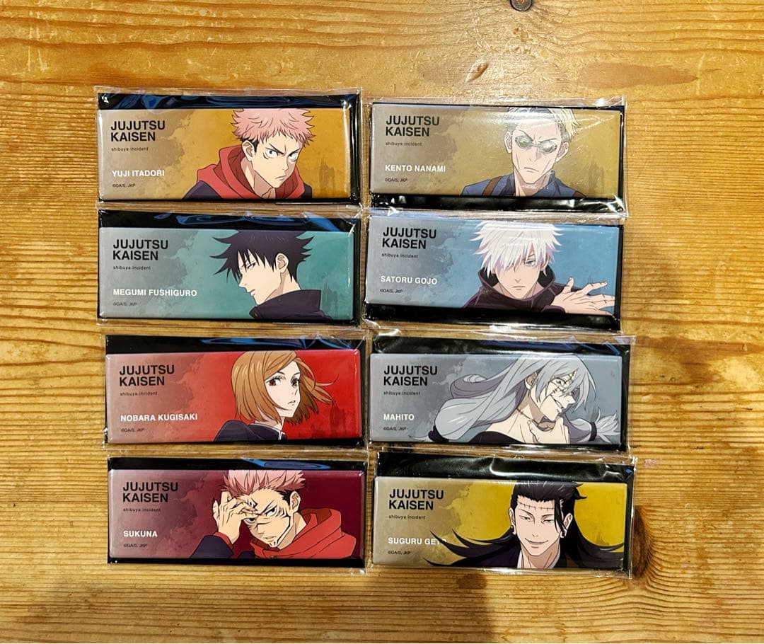 呪術廻戦 大交流展 ベースヤードトーキョー 缶バッジ 渋谷事変 コンプリート