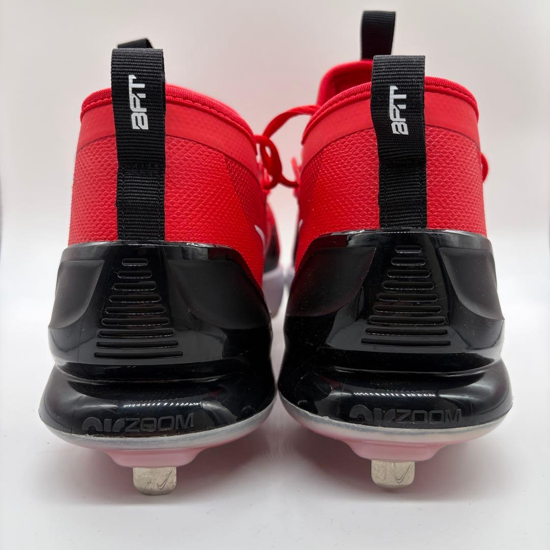 NIKE トラウト 野球 スパイク レッド 赤 30㎝ ミドルカット 軽量