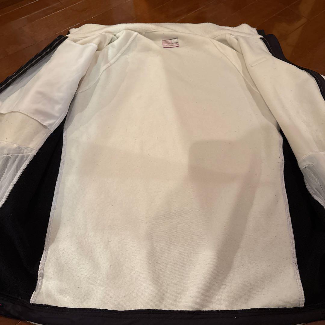 BRIEFING フリースジャケット ホワイト