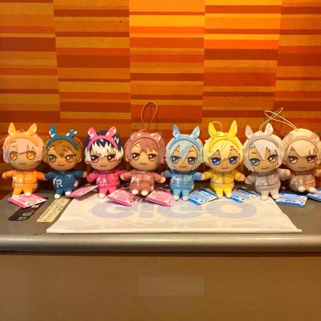 即購入可 アイナナ きらどるおすわりぬいぐるみ Our Color 全８種セット